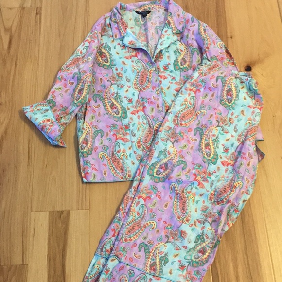 Soma Other - Soma Paisley Lilac Print Top & Bottom